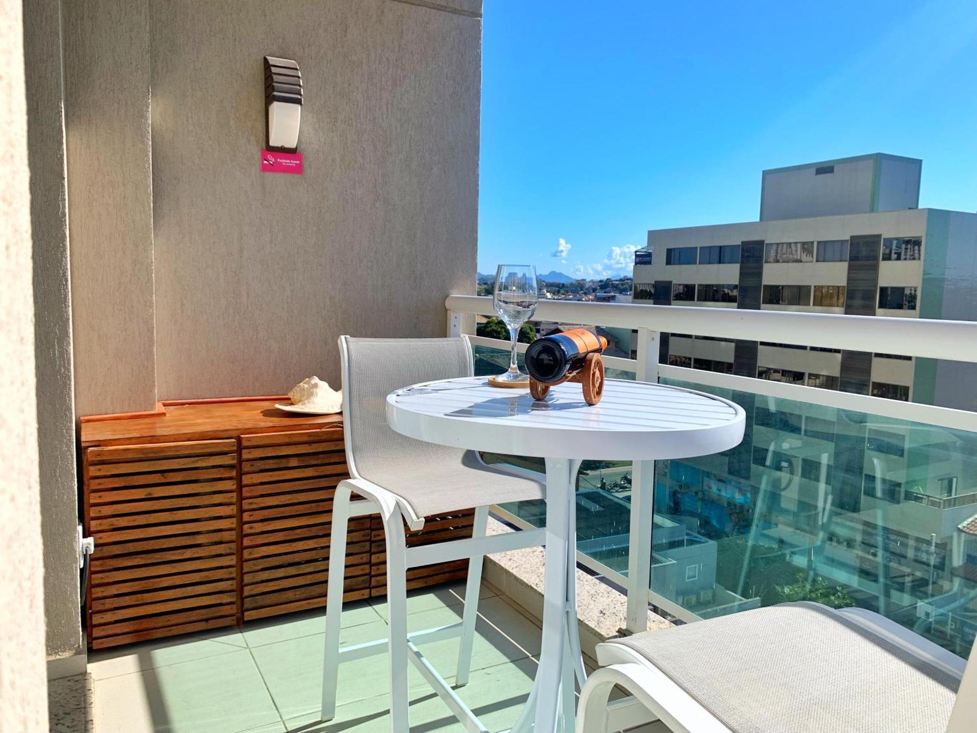 Flat Exclusivo No Hotel Ramada Macae, Smartv, Wifi 512Mbps, Piscina E Garagem المظهر الخارجي الصورة